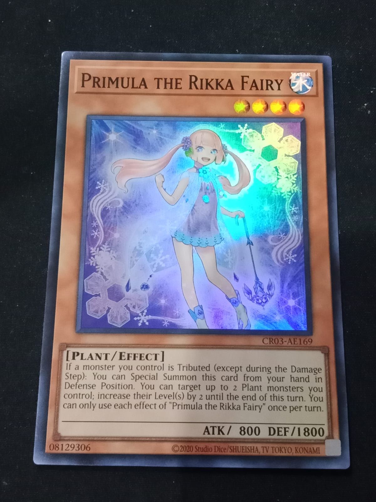 CR03-AE169 Primula the Rikka Fairy Super Rare