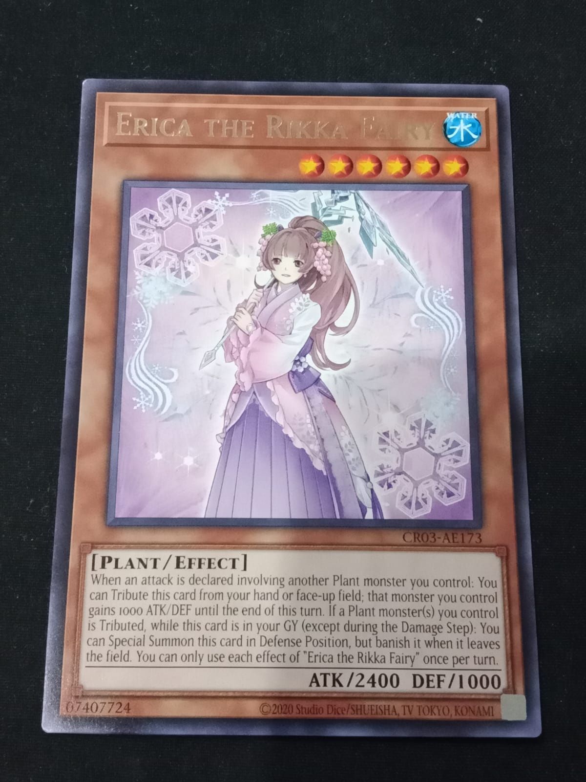 CR03-AE173 Erica the Rikka Fairy Rare