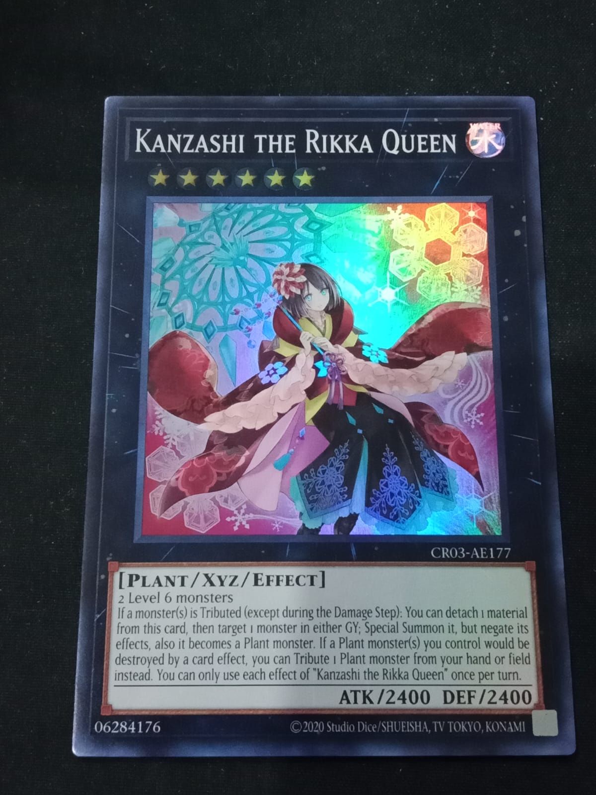 CR03-AE177 Kanzashi the Rikka Queen Super Rare