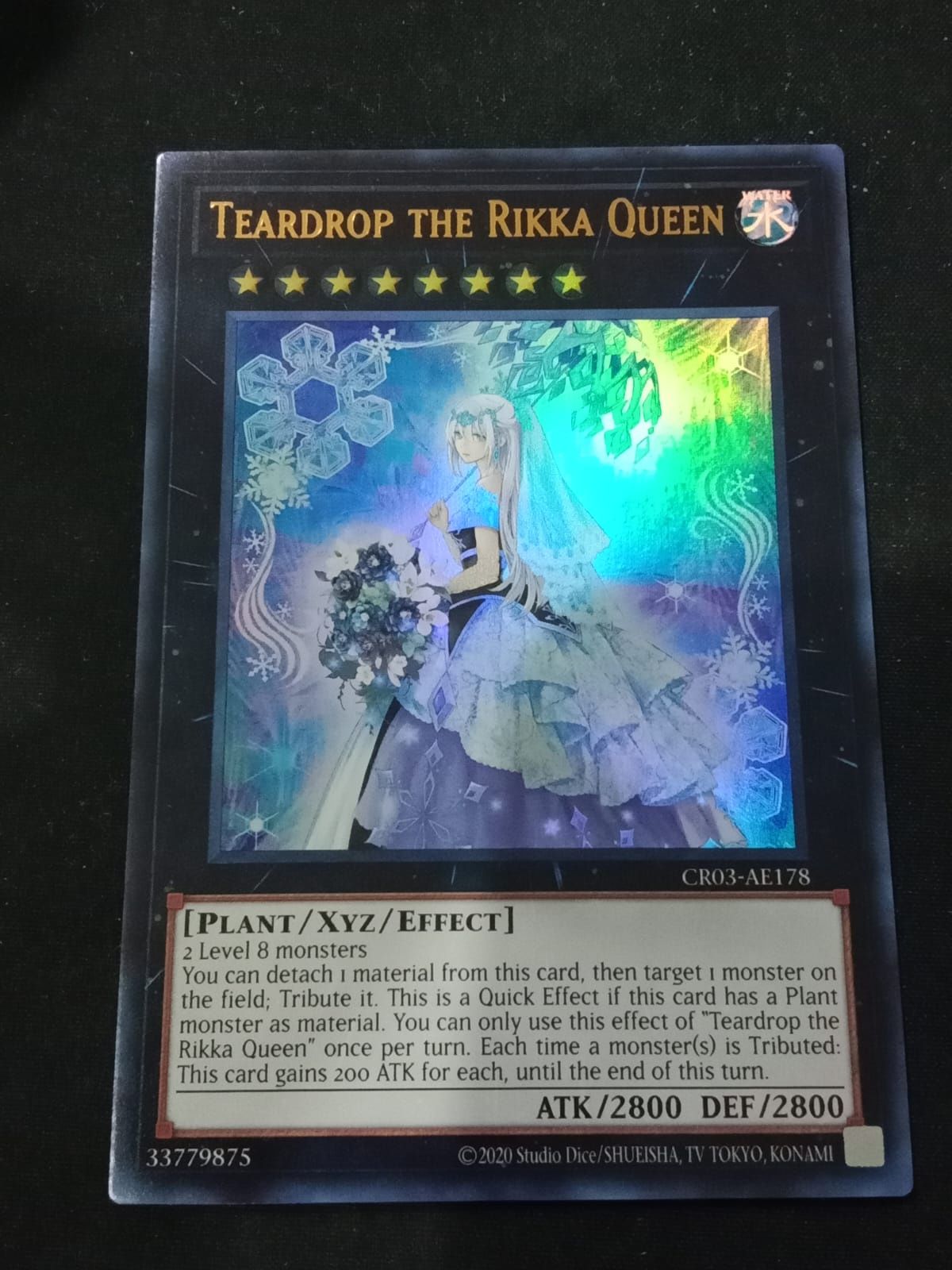 CR03-AE178 Teardrop the Rikka Queen Ultra Rare