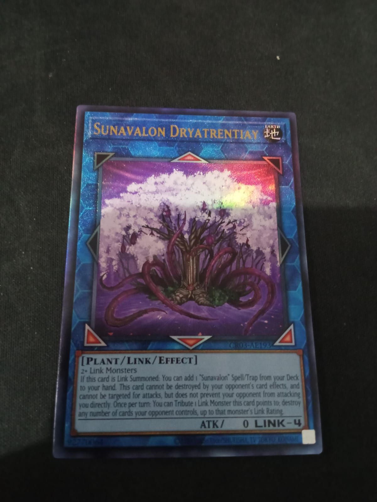 CR03-AE193 Sunavalon Dryatrentiay Ultimate Rare