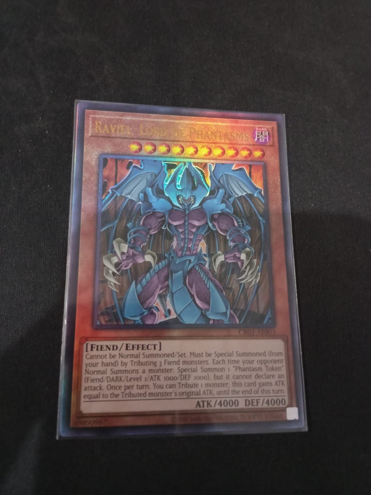 CR03-AE003 Raviel, Lord of Phantasms Ultimate Rare