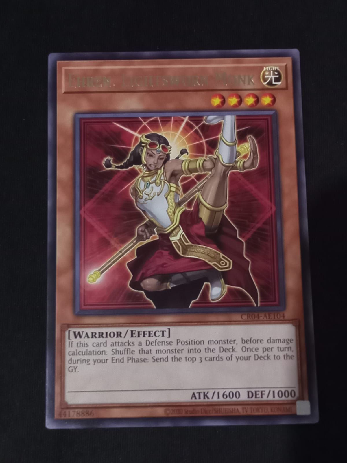 CR04-AE104 Ehren, Lightsworn Monk Rare
