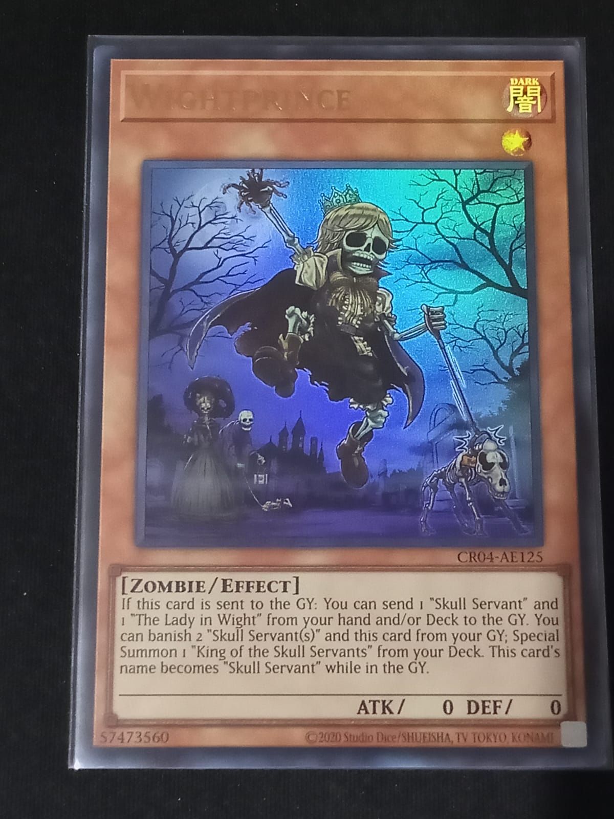 CR04-AE125 Wightprince Ultra Rare