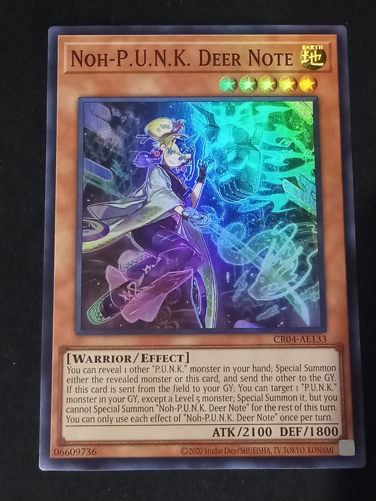 CR04-AE133 Noh-P.U.N.K. Deer Note Super Rare