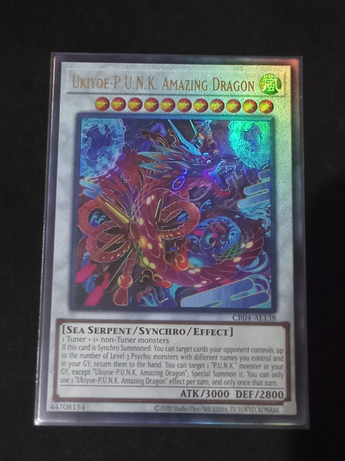 CR04-AE138 Ukiyoe-P.U.N.K. Amazing Dragon Ultimate Rare