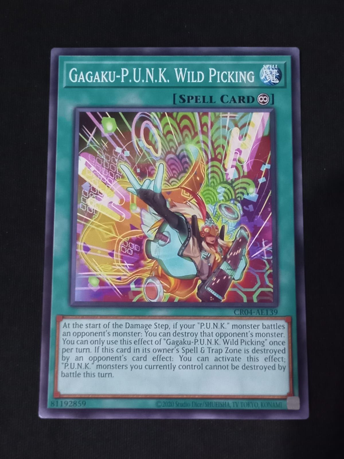 CR04-AE139 Gagaku-P.U.N.K. Wild Picking Common
