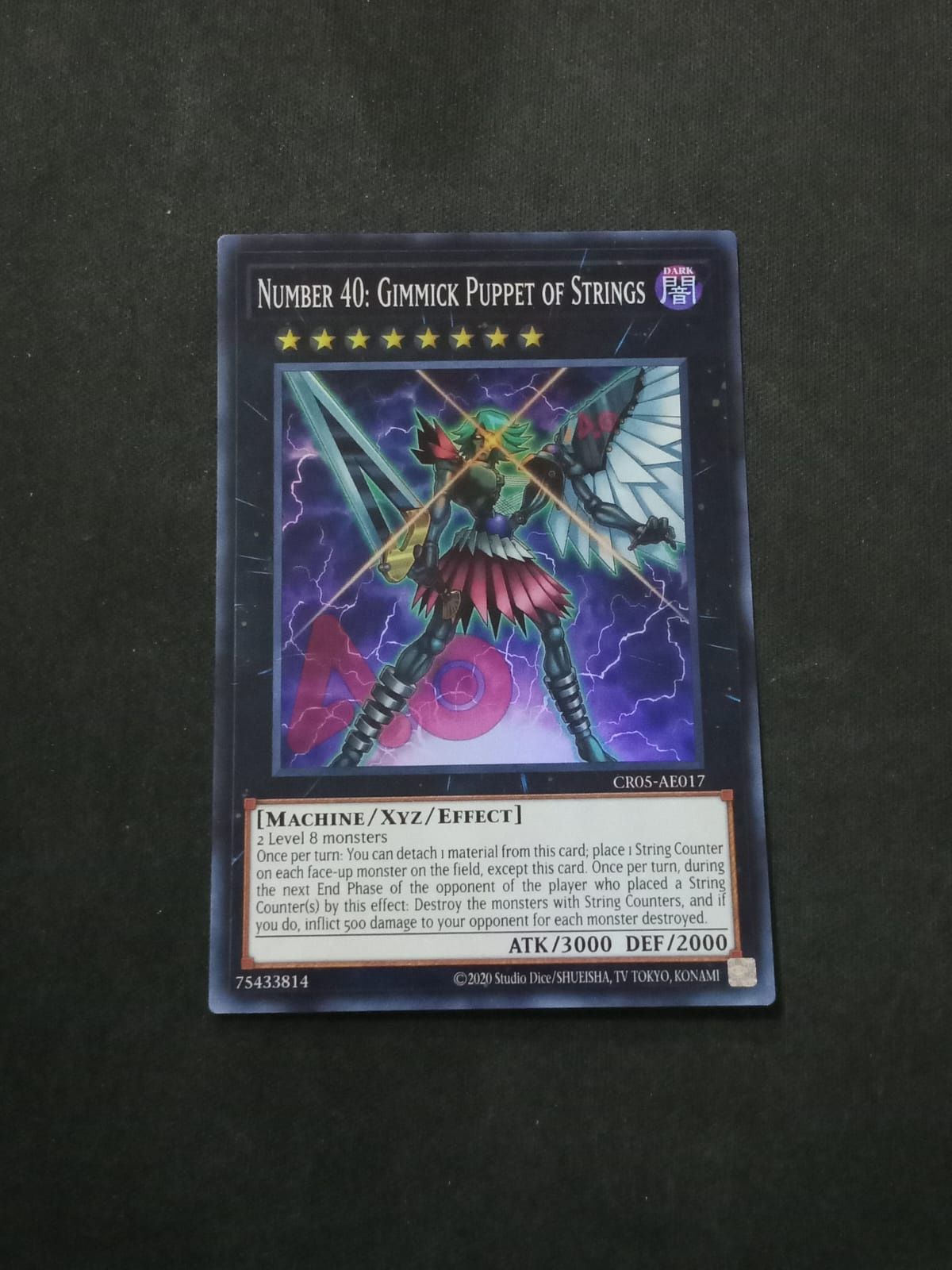 CR05-AE017 Number 40: Gimmick Puppet of Strings Super Rare