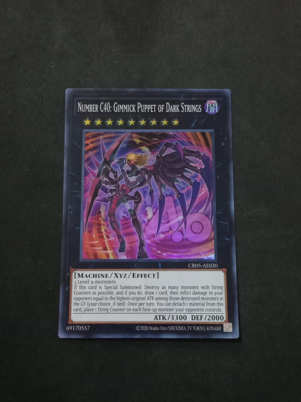 CR05-AE020 Number C40: Gimmick Puppet of Dark Strings Super Rare