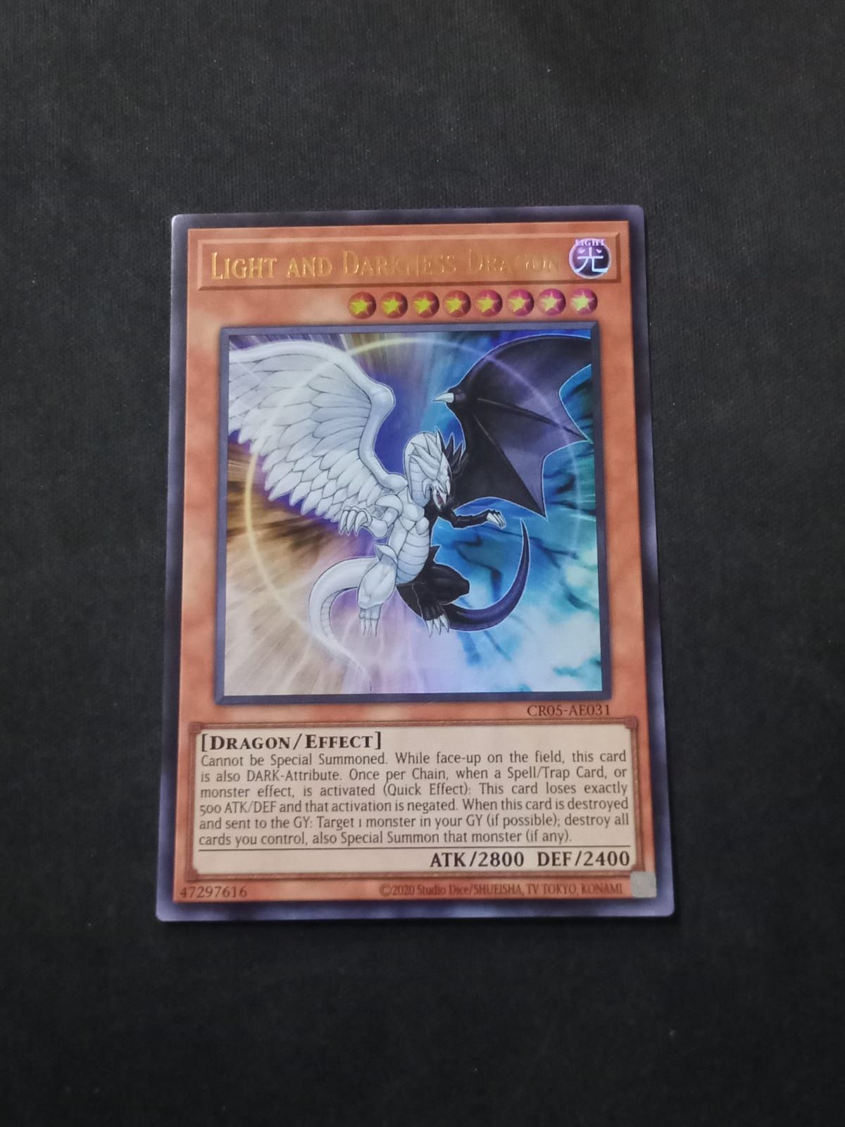 CR05-AE031 Light and Darkness Dragon Ultra Rare