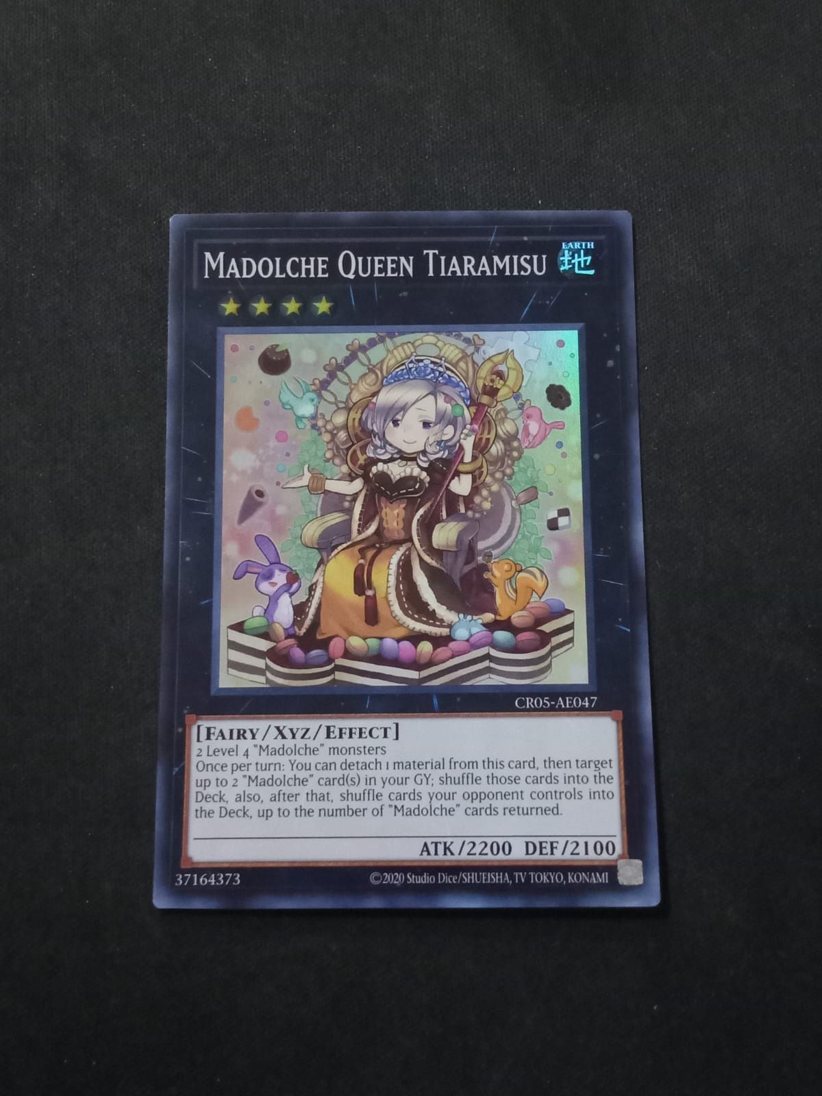 CR05-AE047 Madolche Queen Tiaramisu Super Rare