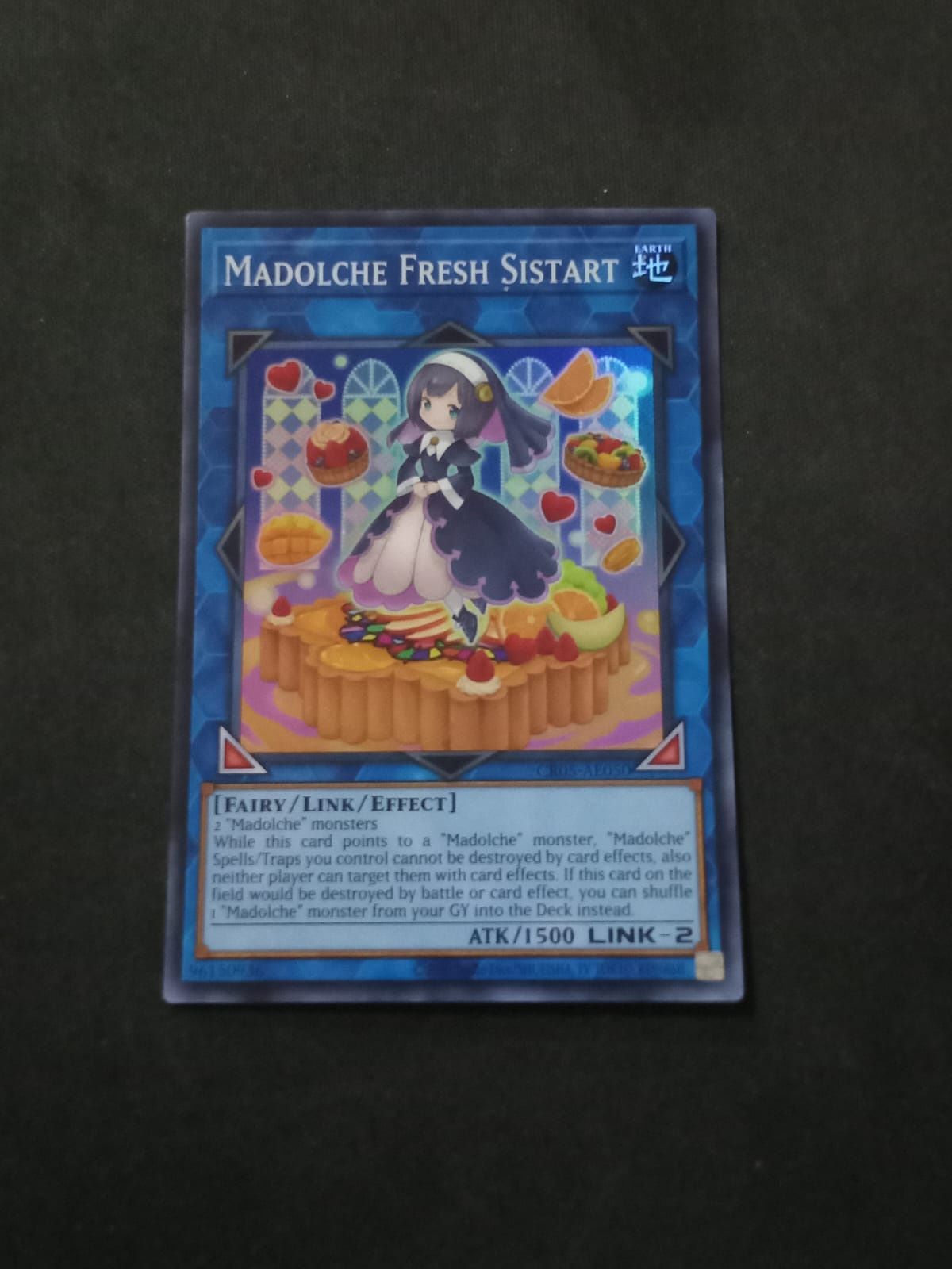 CR05-AE050 Madolche Fresh Sistart Super Rare