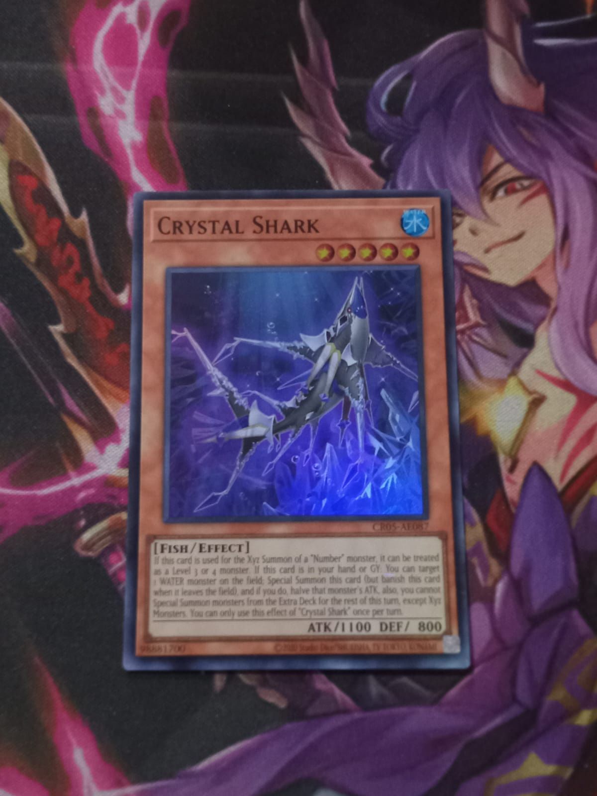 CR05-AE087 Crystal Shark Super Rare
