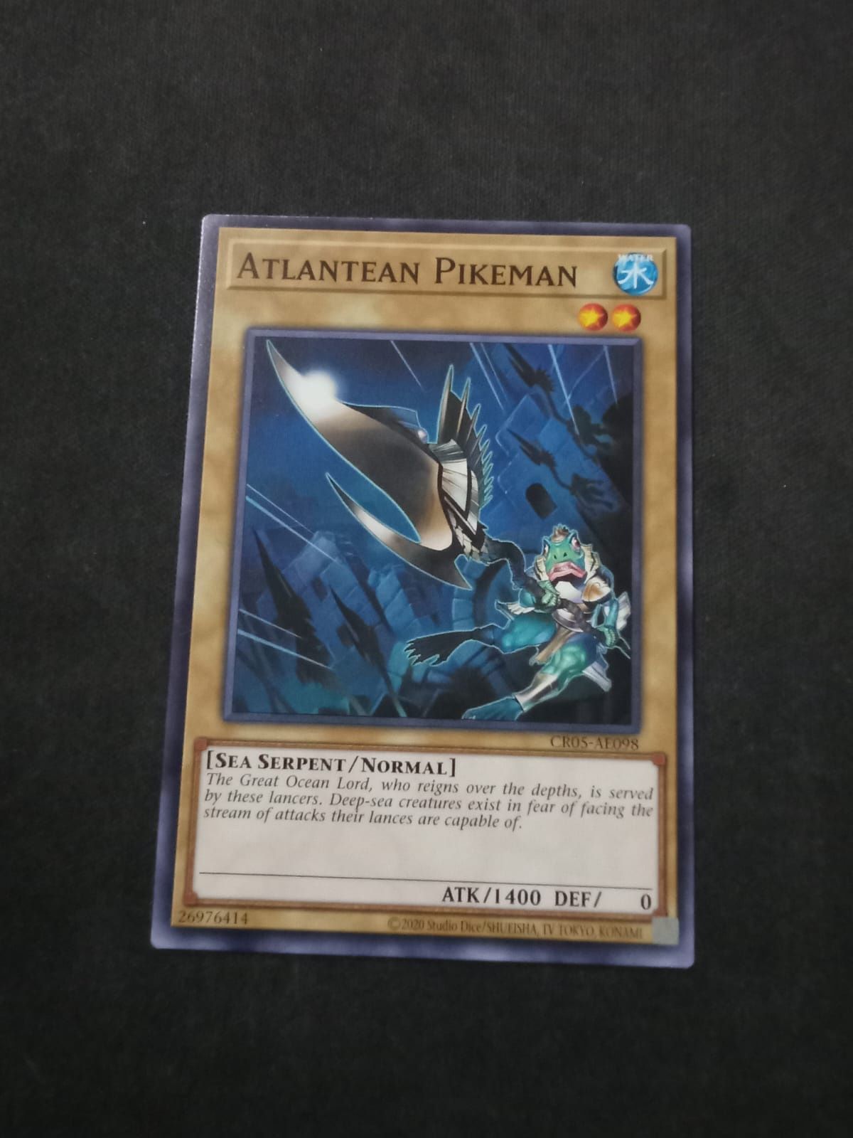CR05-AE098 Atlantean Pikeman Common