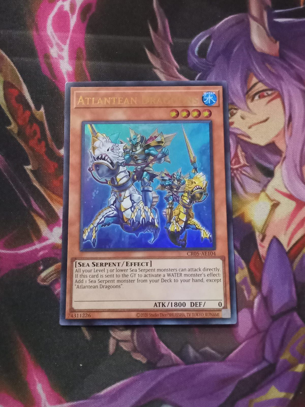 CR05-AE104 Atlantean Dragoons Ultra Rare