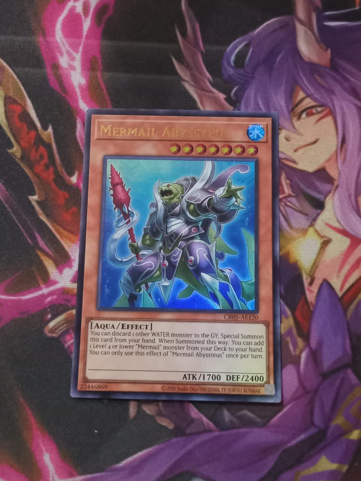 CR05-AE120 Mermail Abyssteus Ultra Rare