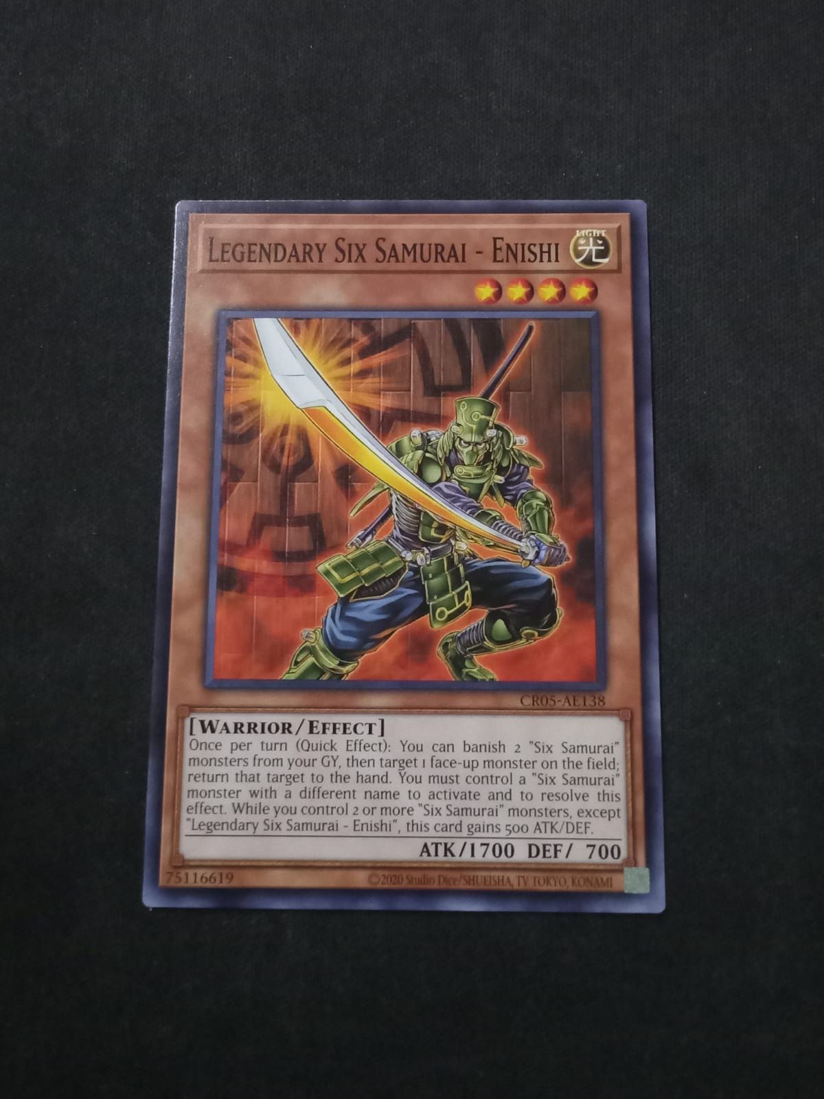 CR05-AE138 Legendary Six Samurai - Enishi Common