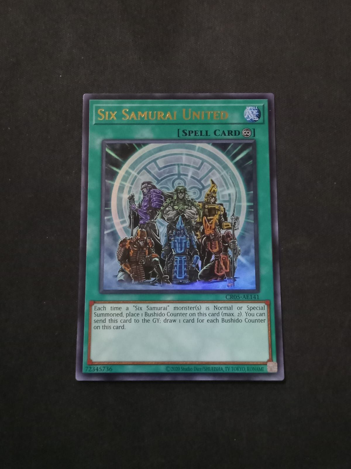 CR05-AE141 Six Samurai United Ultra Rare