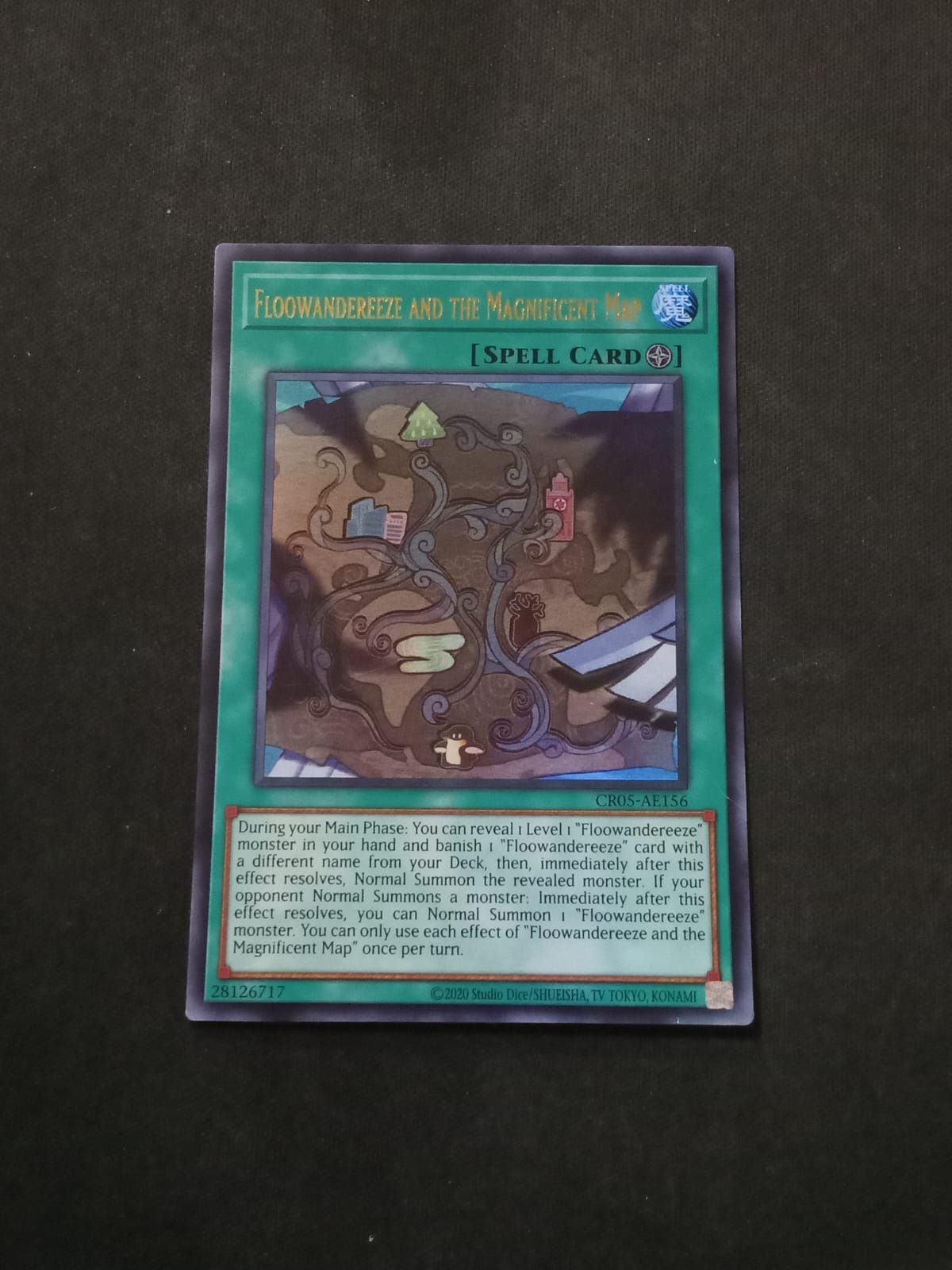 CR05-AE156 Floowandereeze and the Magnificent Map Ultra Rare