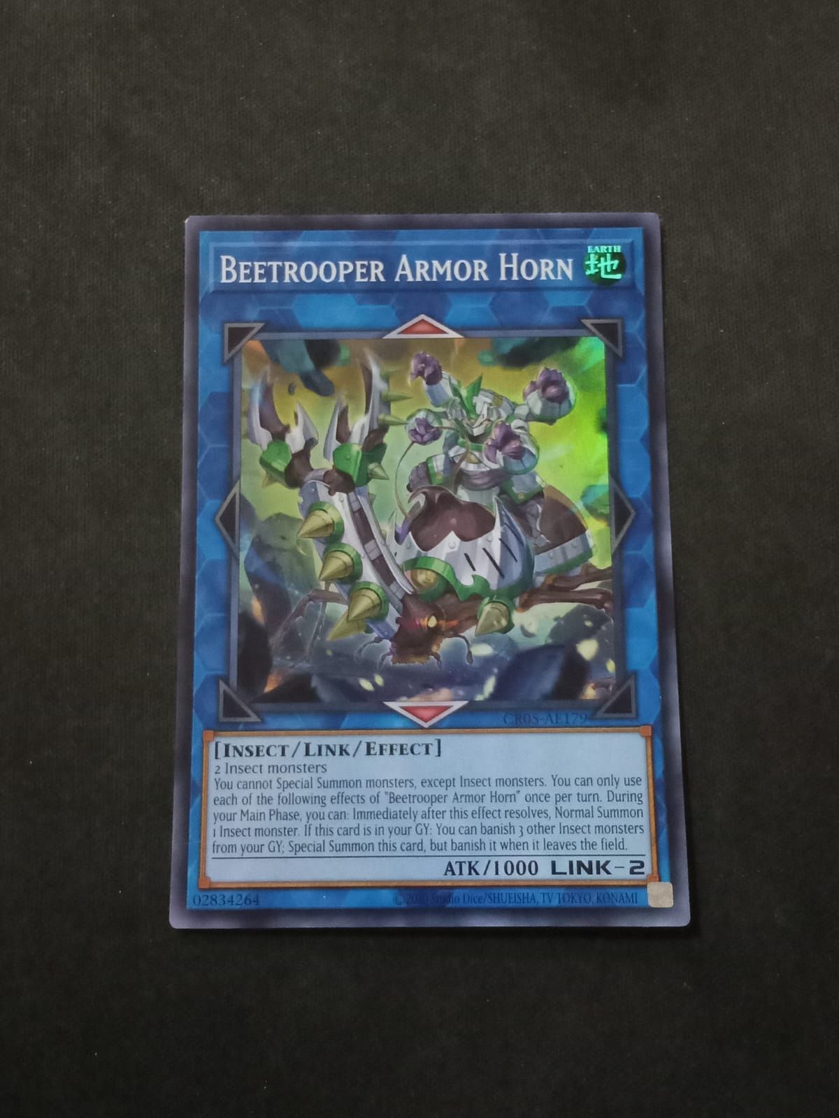 CR05-AE179 Beetrooper Armor Horn Super Rare