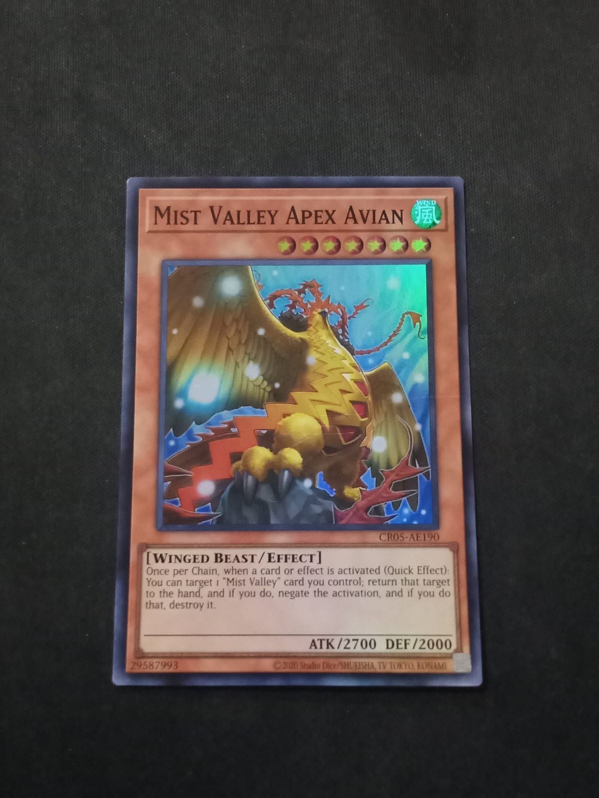 CR05-AE190 Mist Valley Apex Avian Super Rare