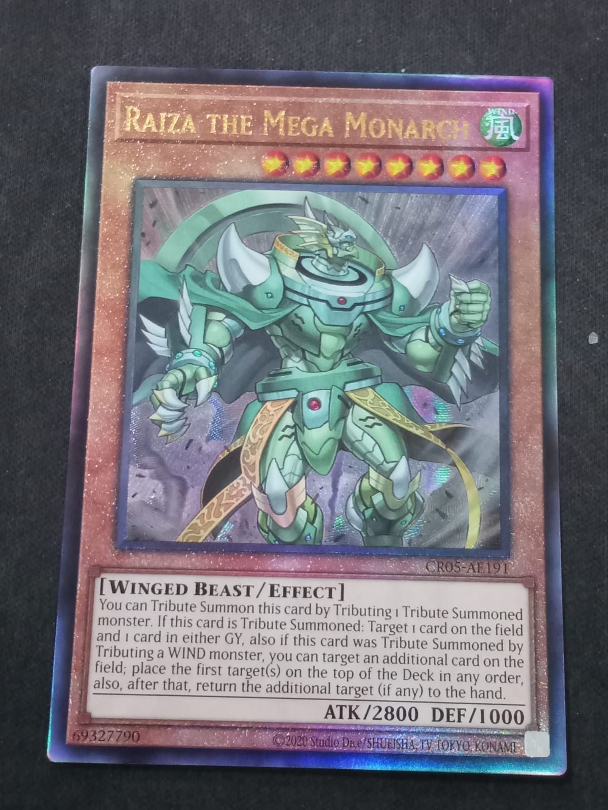 CR05-AE191 Raiza the Mega Monarch Ultimate Rare
