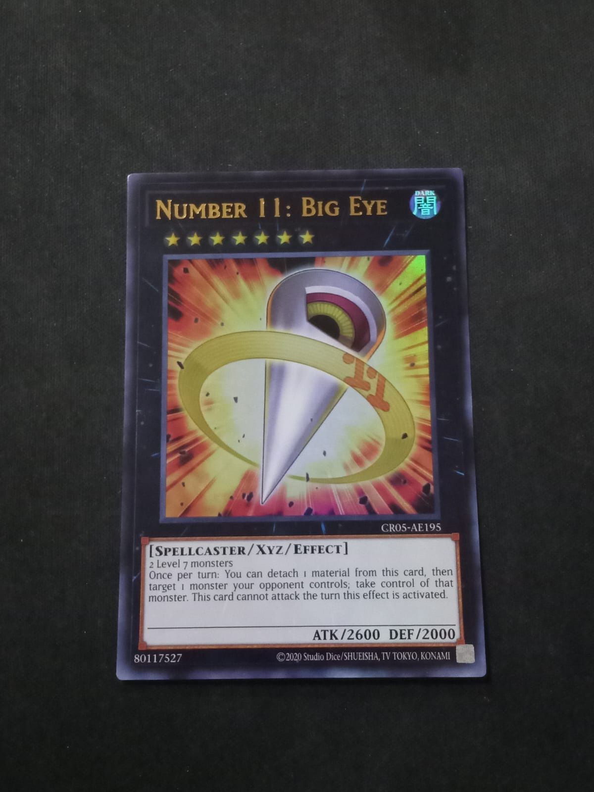 CR05-AE195 Number 11: Big Eye Ultra Rare