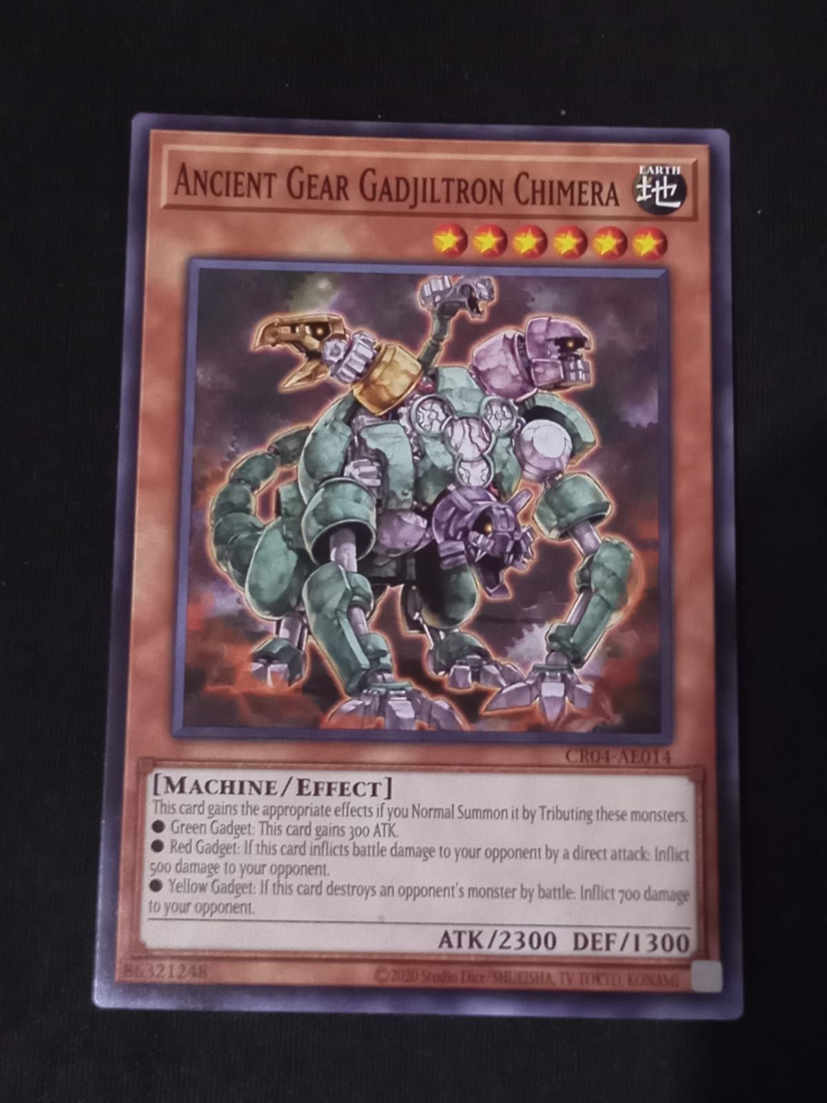 CR04-AE014 Ancient Gear Gadjiltron Chimera Common