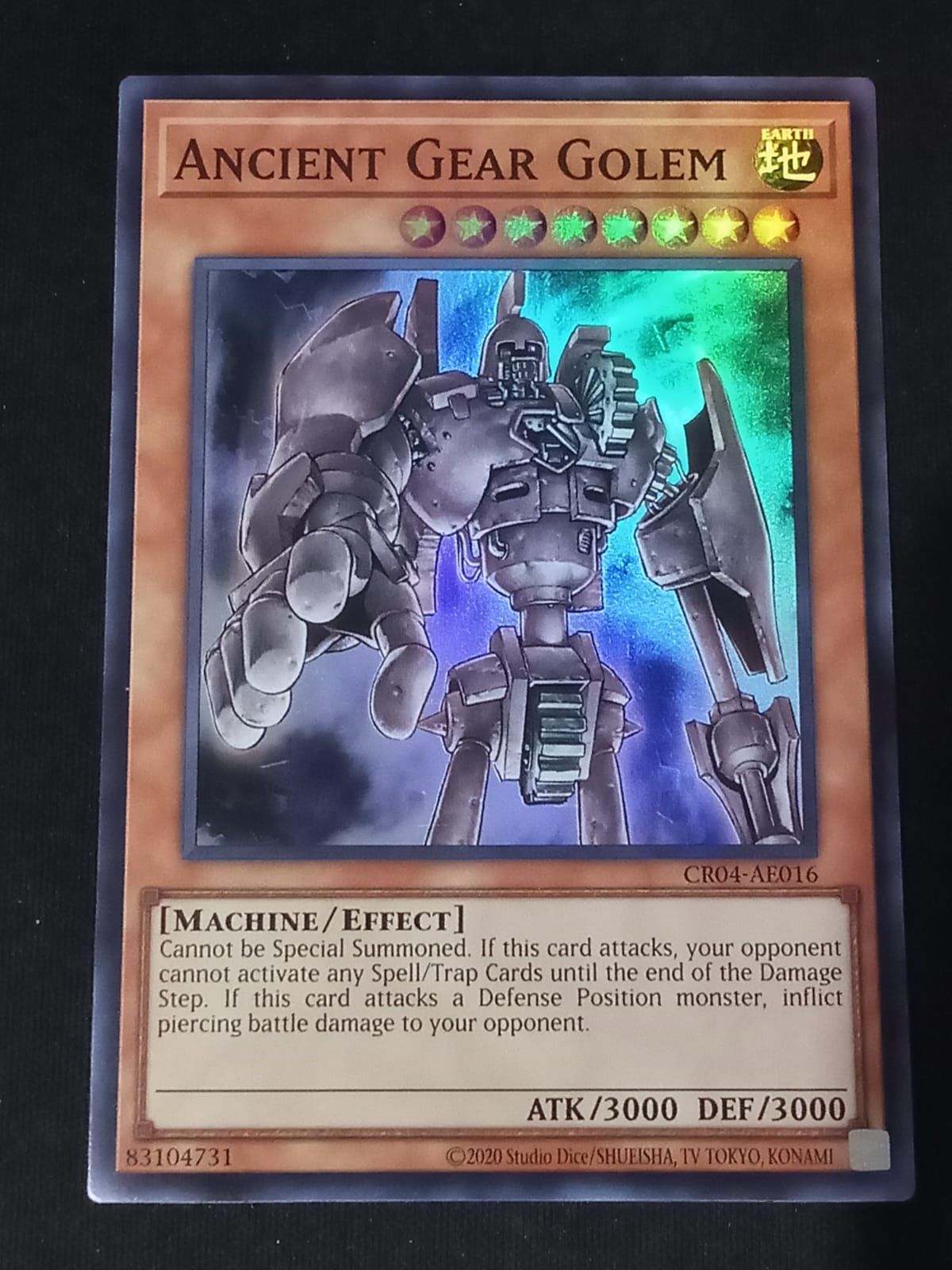 CR04-AE016 Ancient Gear Golem Super Rare