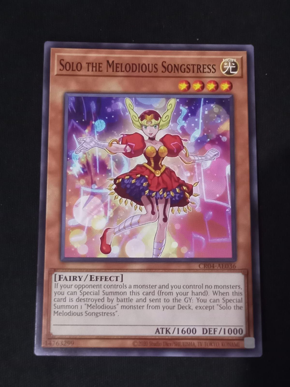 CR04-AE036 Solo the Melodious Songstress Common