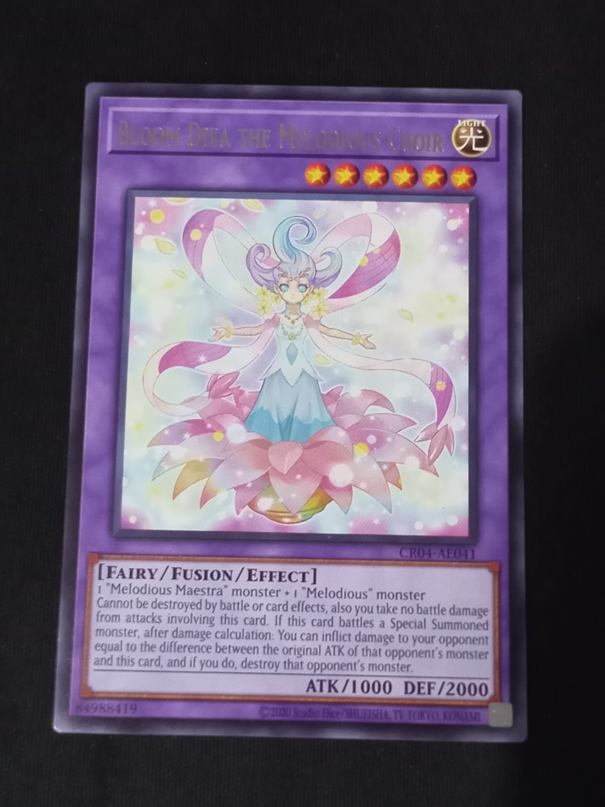 CR04-AE041 Bloom Diva the Melodious Choir Rare