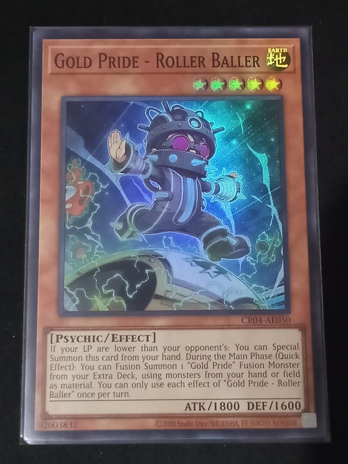 CR04-AE050 Gold Pride - Roller Baller Super Rare