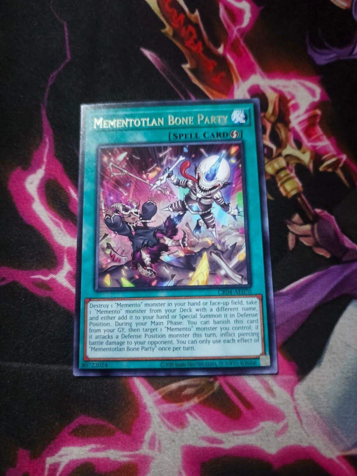 CR04-AE070 Mementotlan Bone Party Rare