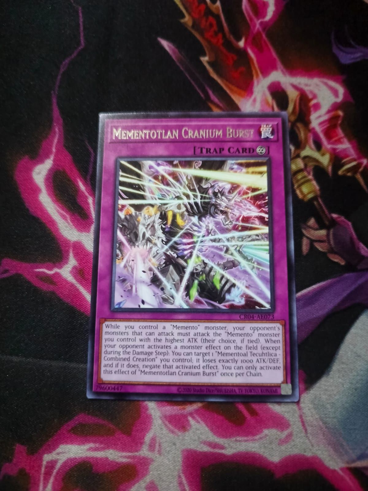 CR04-AE073 Mementotlan Cranium Burst Rare