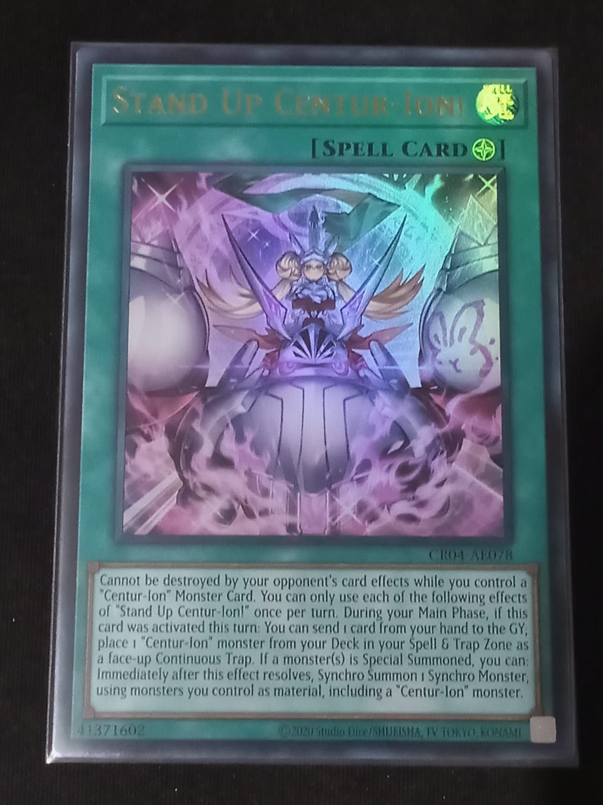 CR04-AE078 Stand Up Centur-Ion! Ultra Rare