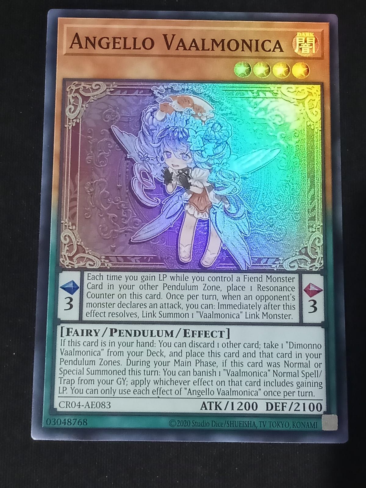 CR04-AE083 Angello Vaalmonica Super Rare