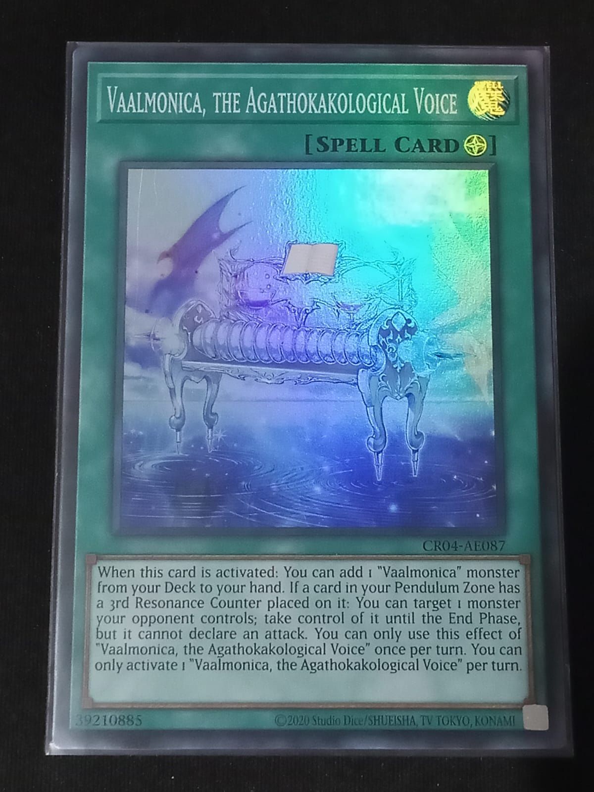 CR04-AE087 Vaalmonica, the Agathokakological Voice Super Rare