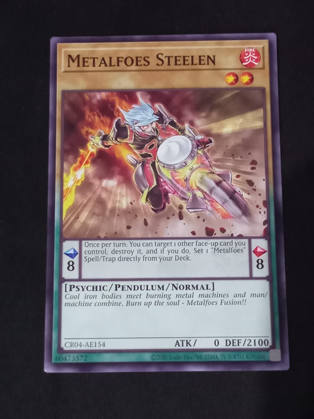CR04-AE154 Metalfoes Steelen Common