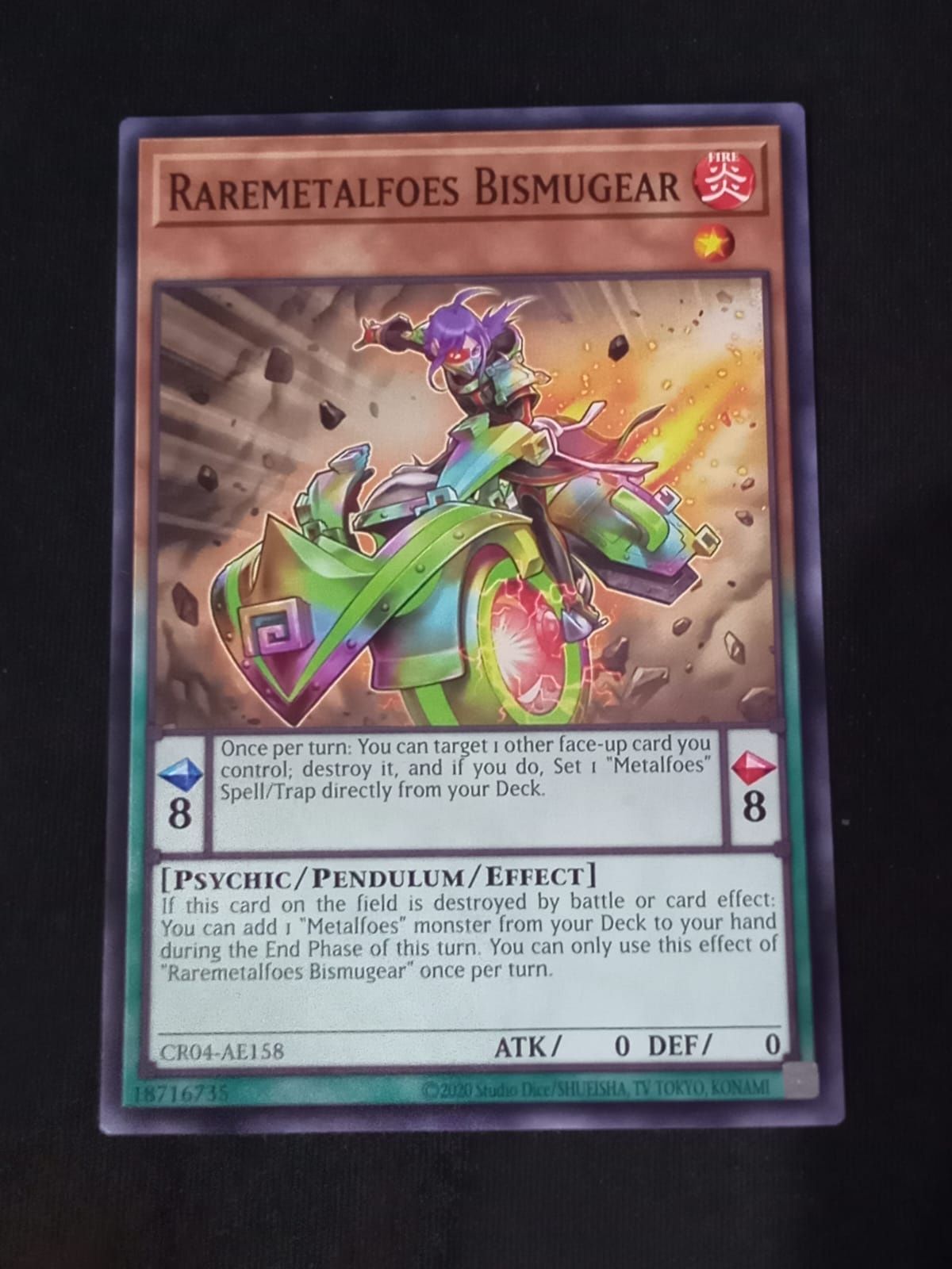 CR04-AE158 Raremetalfoes Bismugear Common