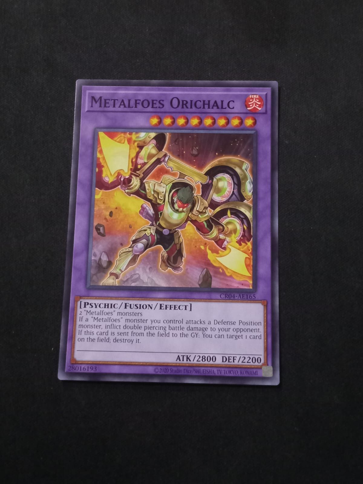 CR04-AE165 Metalfoes Orichalc Common