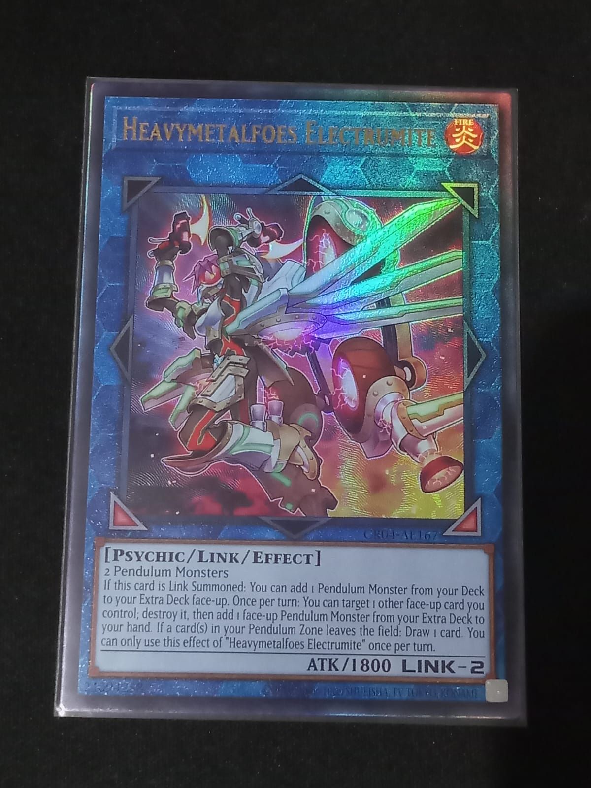 CR04-AE167 Heavymetalfoes Electrumite Ultimate Rare