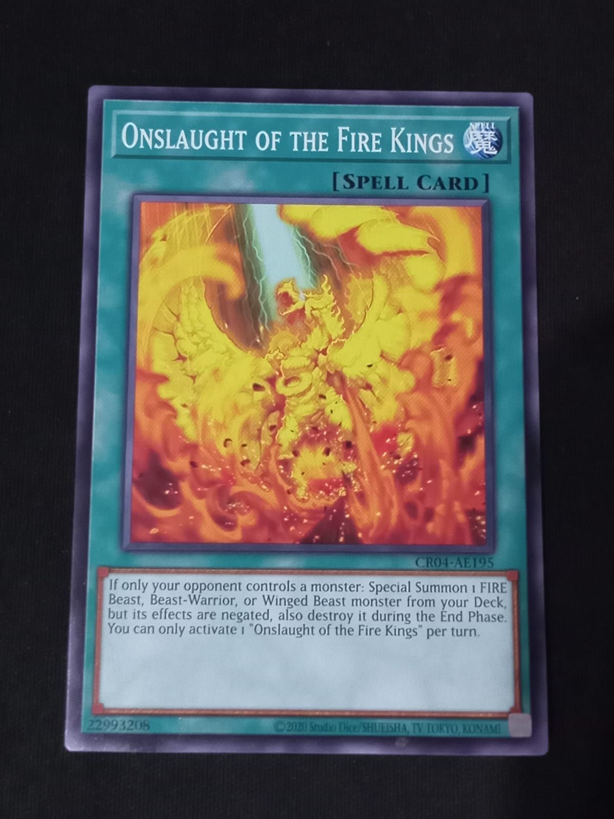 CR04-AE195 Onslaught of the Fire Kings Common