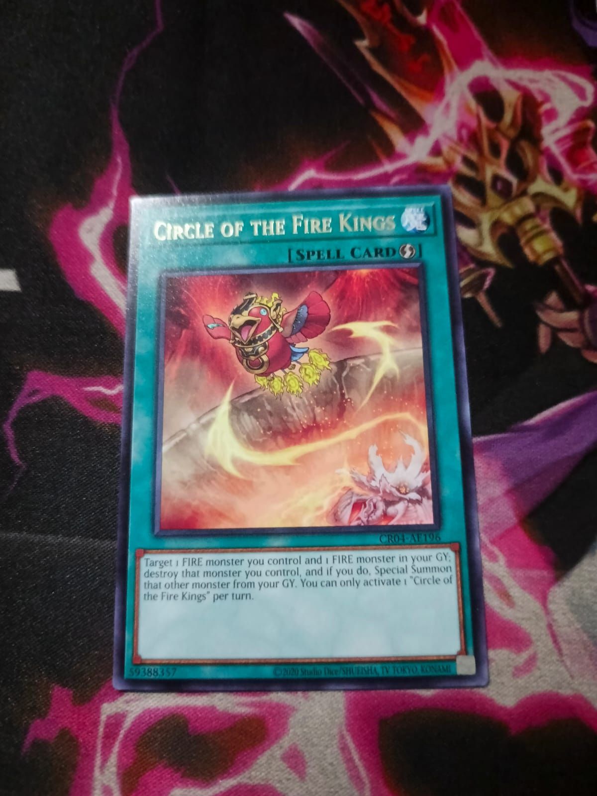 CR04-AE196 Circle of the Fire Kings Rare