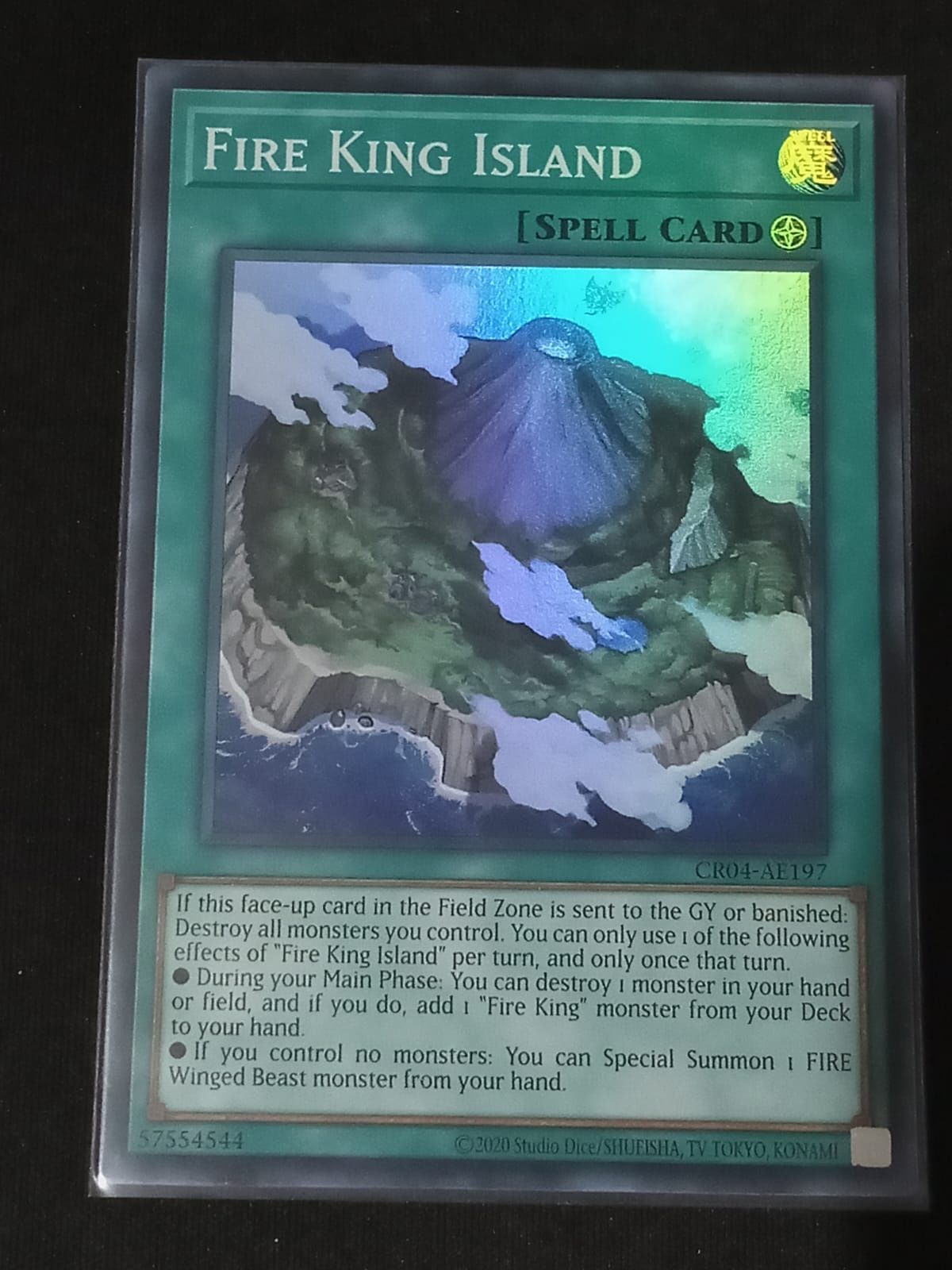 CR04-AE197 Fire King Island Super Rare