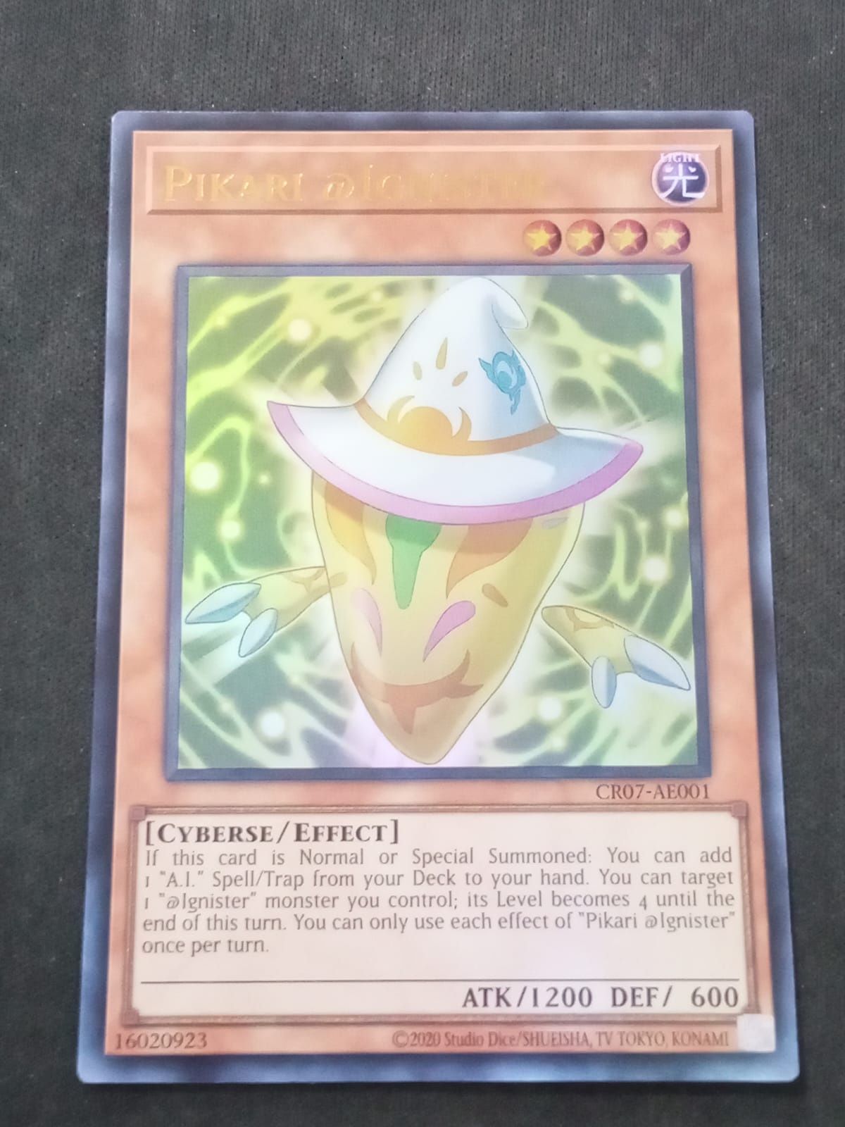 CR07-AE001 Pikari @Ignister Ultra Rare