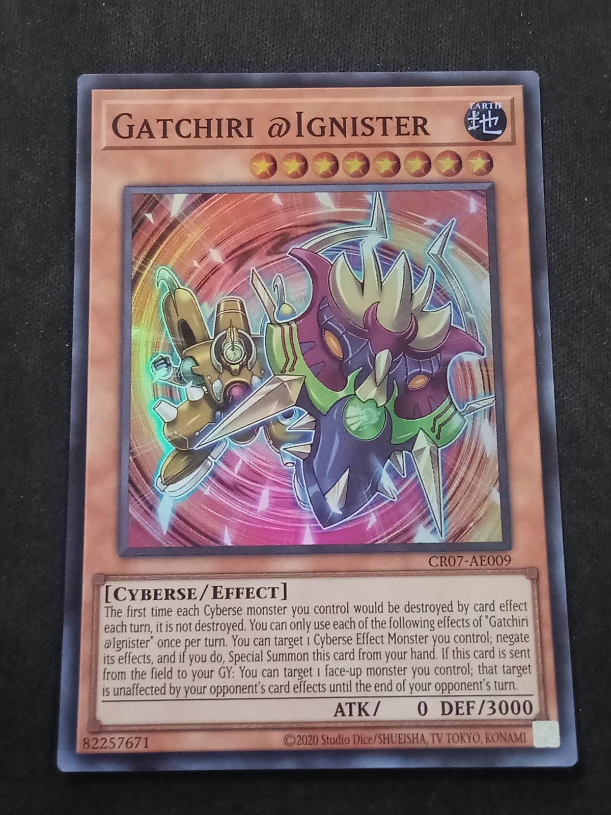 CR07-AE009 Gatchiri @Ignister Super Rare
