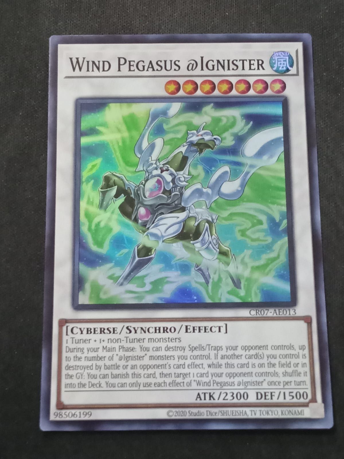 CR07-AE013 Wind Pegasus @Ignister Super Rare