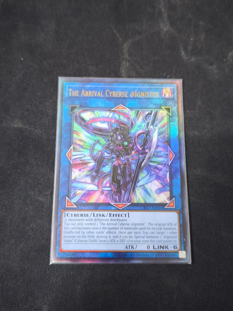 CR07-AE016 The Arrival Cyberse @Ignister Ultimate Rare