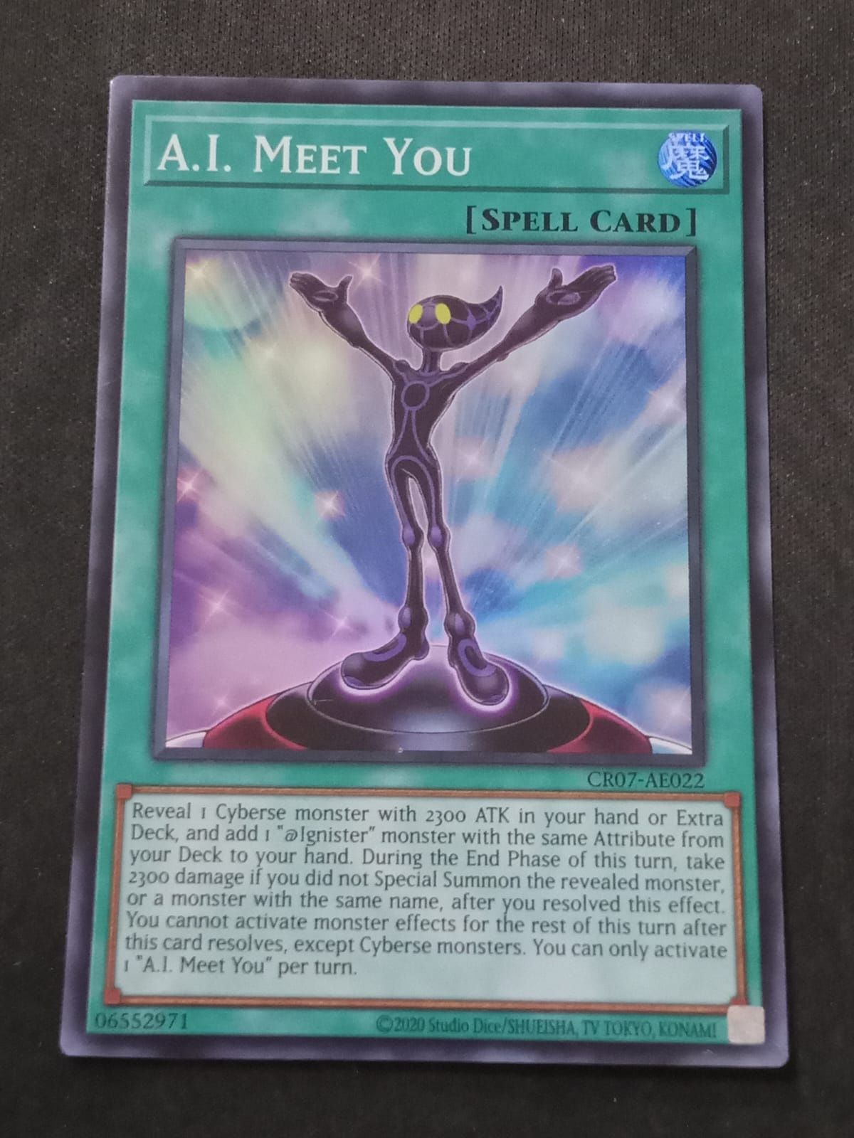 CR07-AE022 A.I. Meet You Super Rare