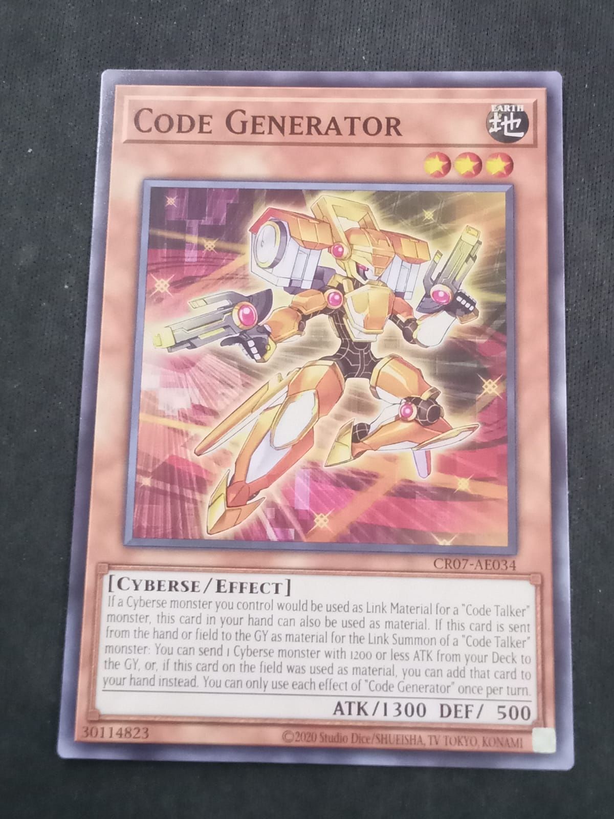 CR07-AE034 Code Generator Common